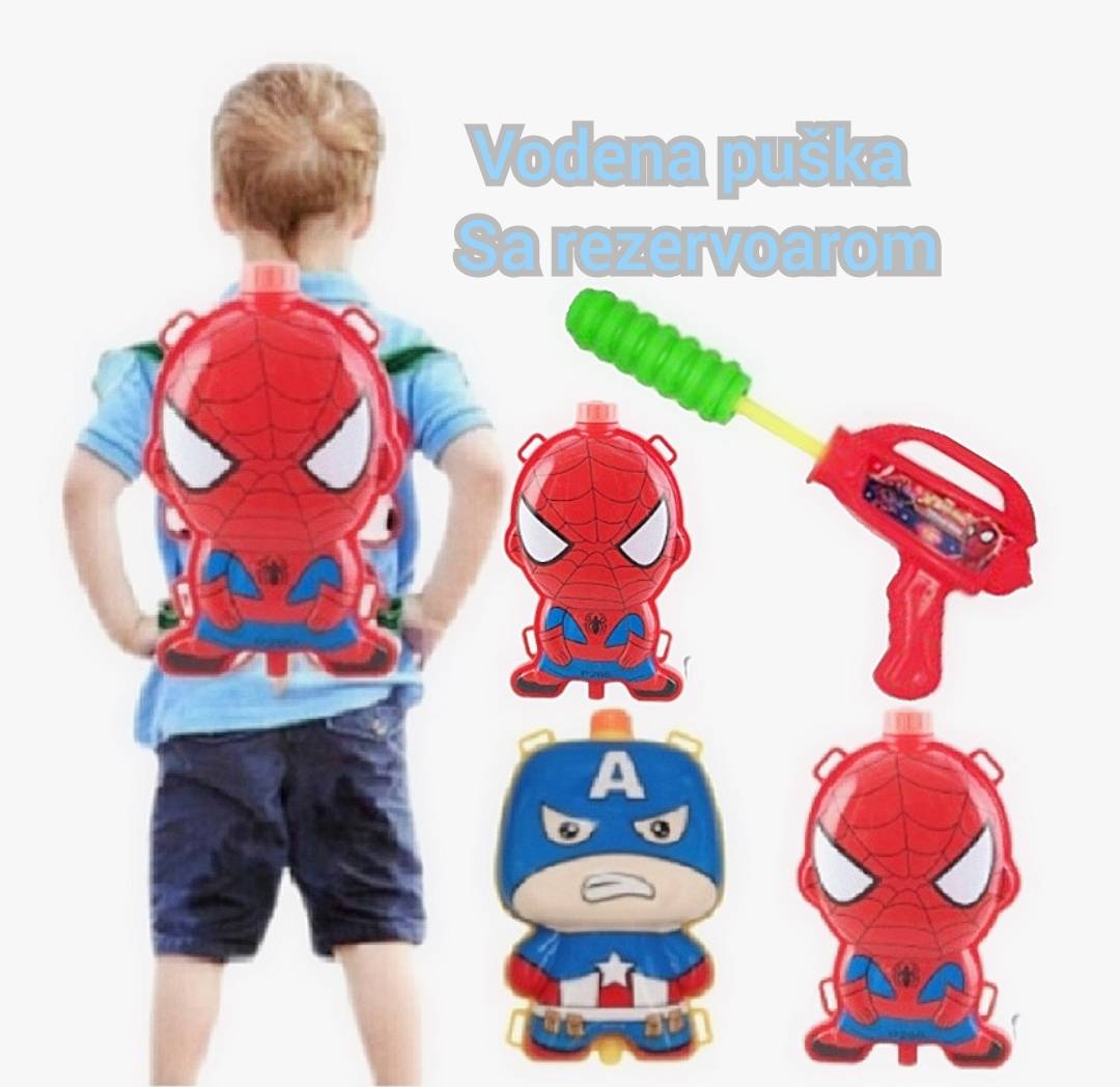 Spiderman vodena puška sa rezervoarom - Spiderman vodena puška sa rezervoarom