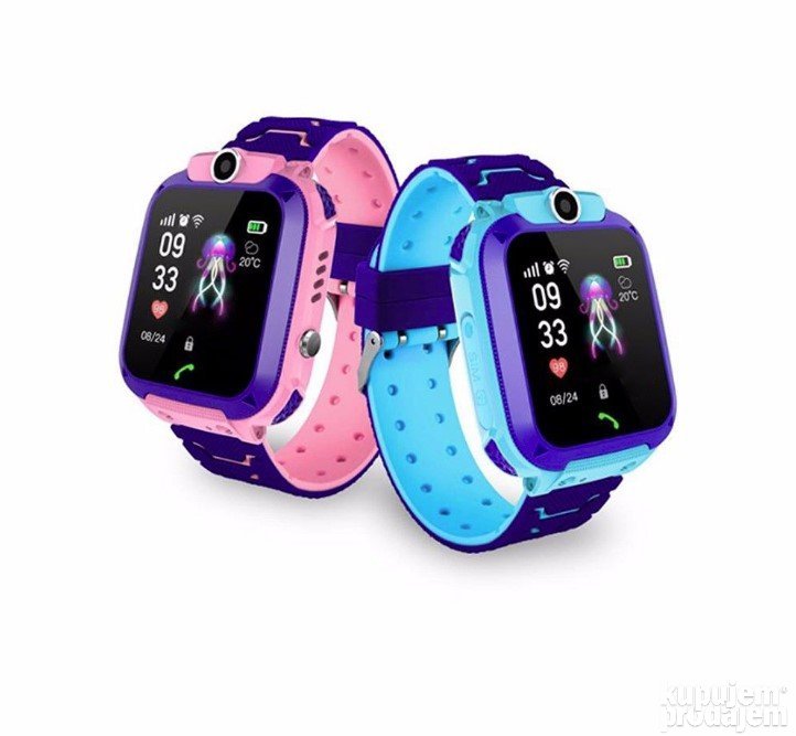 Satic smartic za decu Q12 Decji smart watch plavi i roze - Satic smartic za decu Q12 Decji smart watch plavi i roze