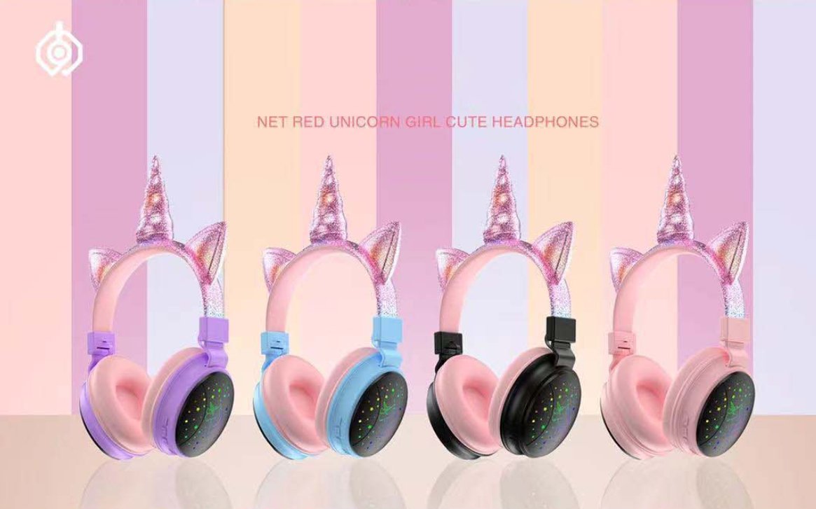 Jednorog slusalice macje usi cat ear unicorn headphones - Jednorog slusalice macje usi cat ear unicorn headphones