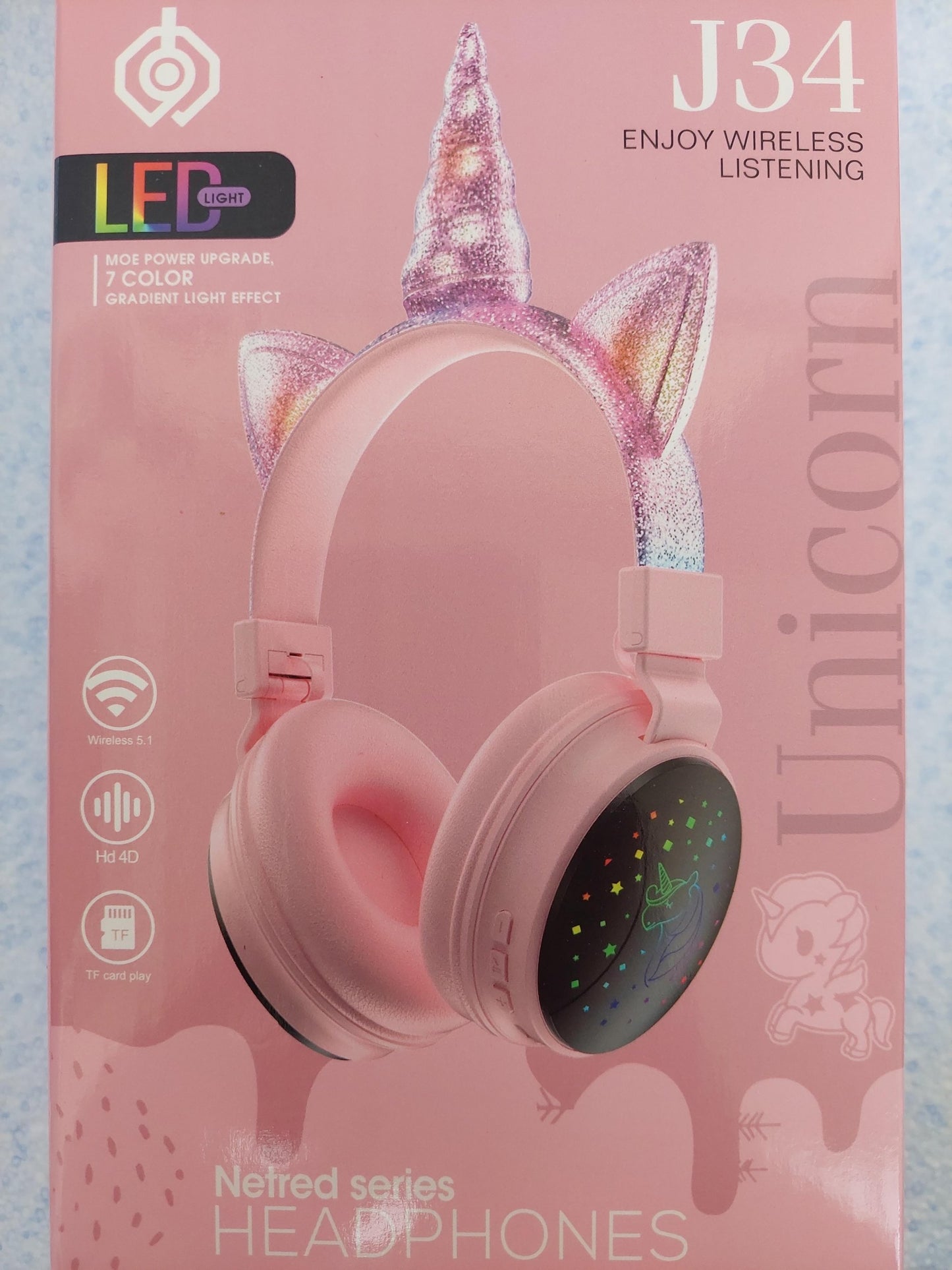 Jednorog slusalice macje usi cat ear unicorn headphones - Jednorog slusalice macje usi cat ear unicorn headphones
