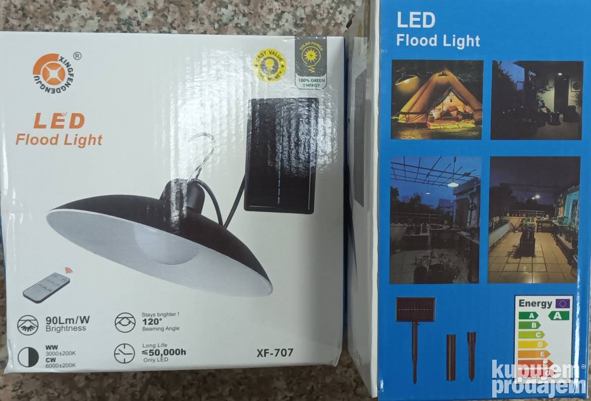 HIT Led luster lampa sa solarnim odvojenim panelom