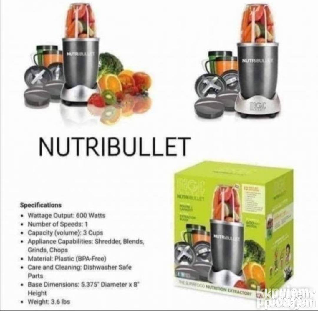 Nutribullet blender seckalica Magicbullet - Nutribullet blender seckalica Magicbullet