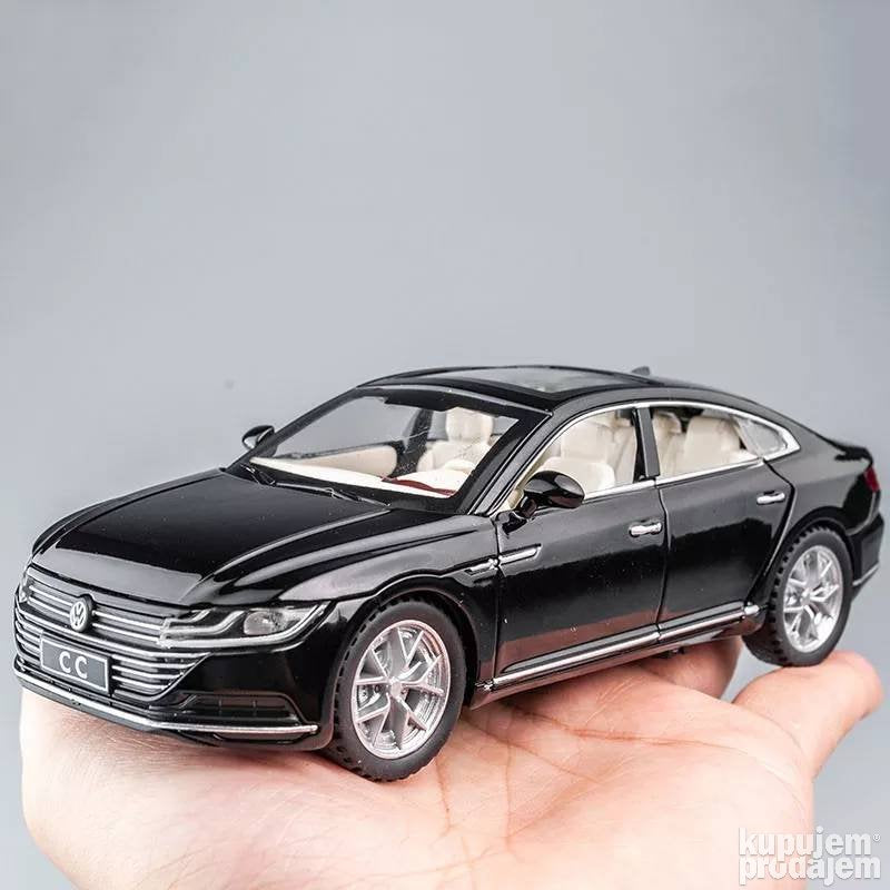 Passat CC Metal Diecast 1/32 Crna - Passat CC Metal Diecast 1/32 Crna