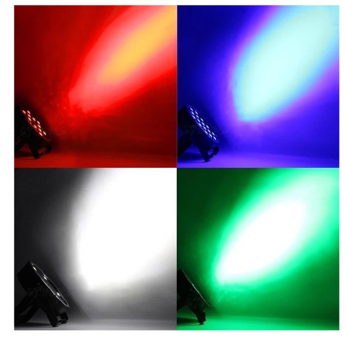 LED PAR 54 w RGB WASH parke sve boje u diodama - LED PAR 54 w RGB WASH parke sve boje u diodama