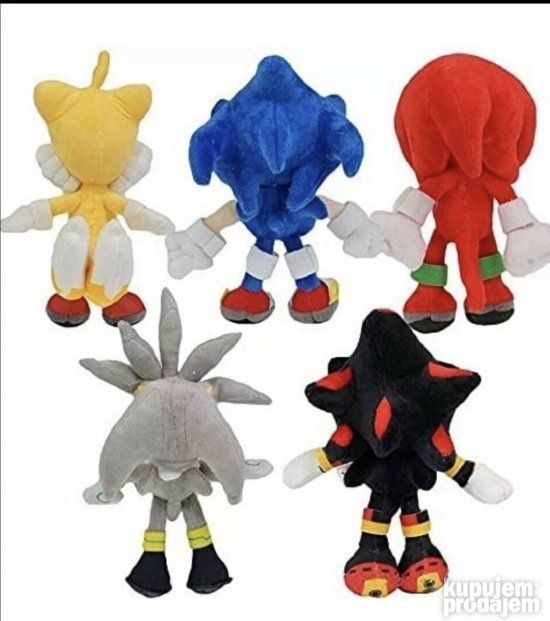 Sonic the hedgehog Sonic veliki pliš - Sonic the hedgehog Sonic veliki pliš