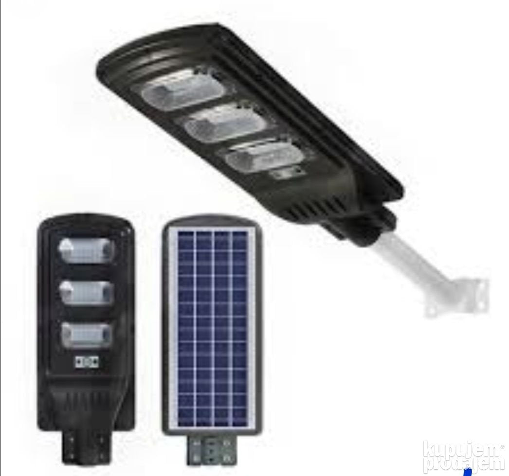 FULL LED Solarni Reflektor Za Stubove 200W+Daljinski lampa