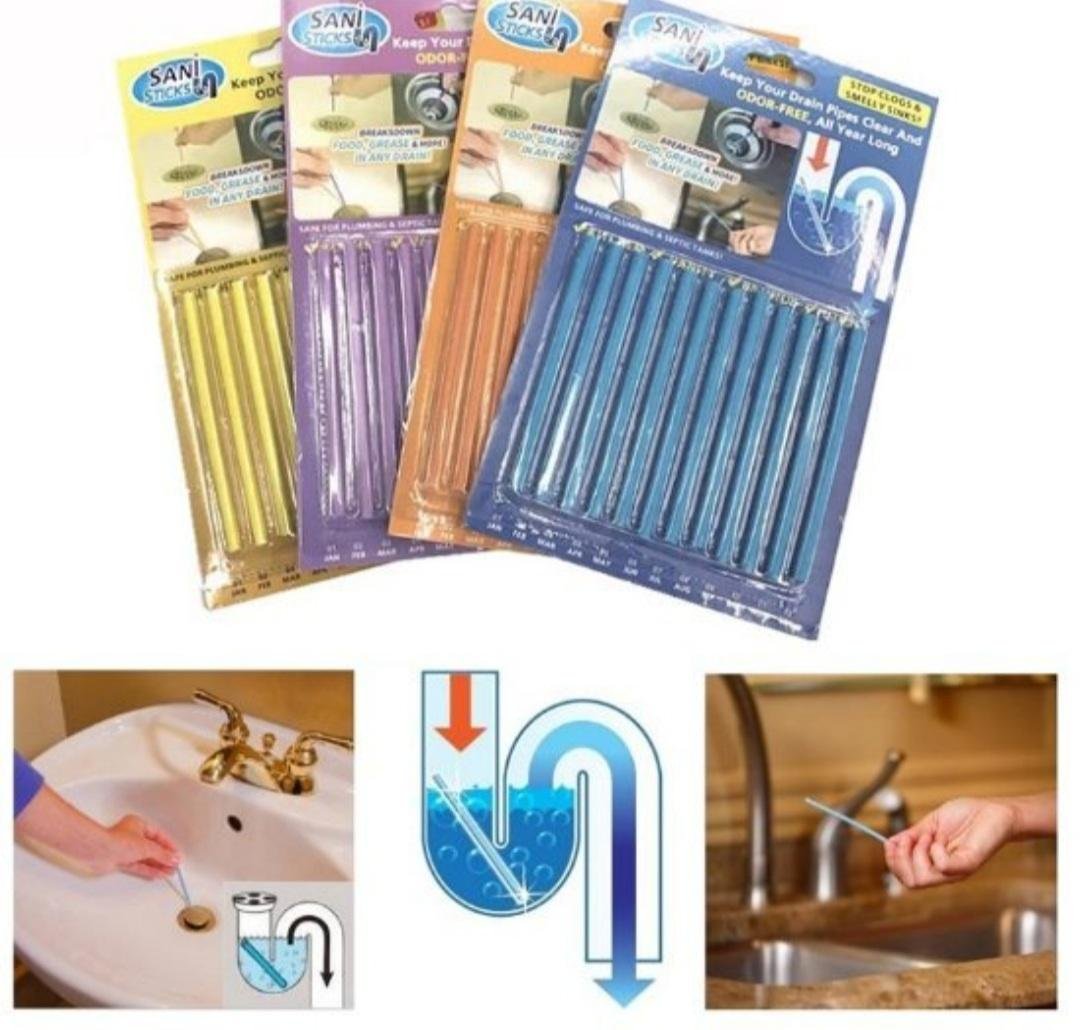 Sani Sticks - Magicni stapici Za ČIŠĆENJE Slivnika Odvoda - Sani Sticks - Magicni stapici Za ČIŠĆENJE Slivnika Odvoda