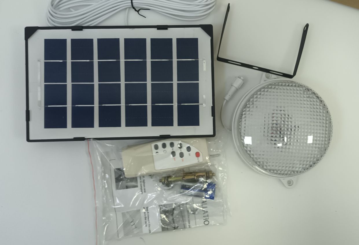 Solarno Led Svetlo 20W plafonjera lampa solarni panel