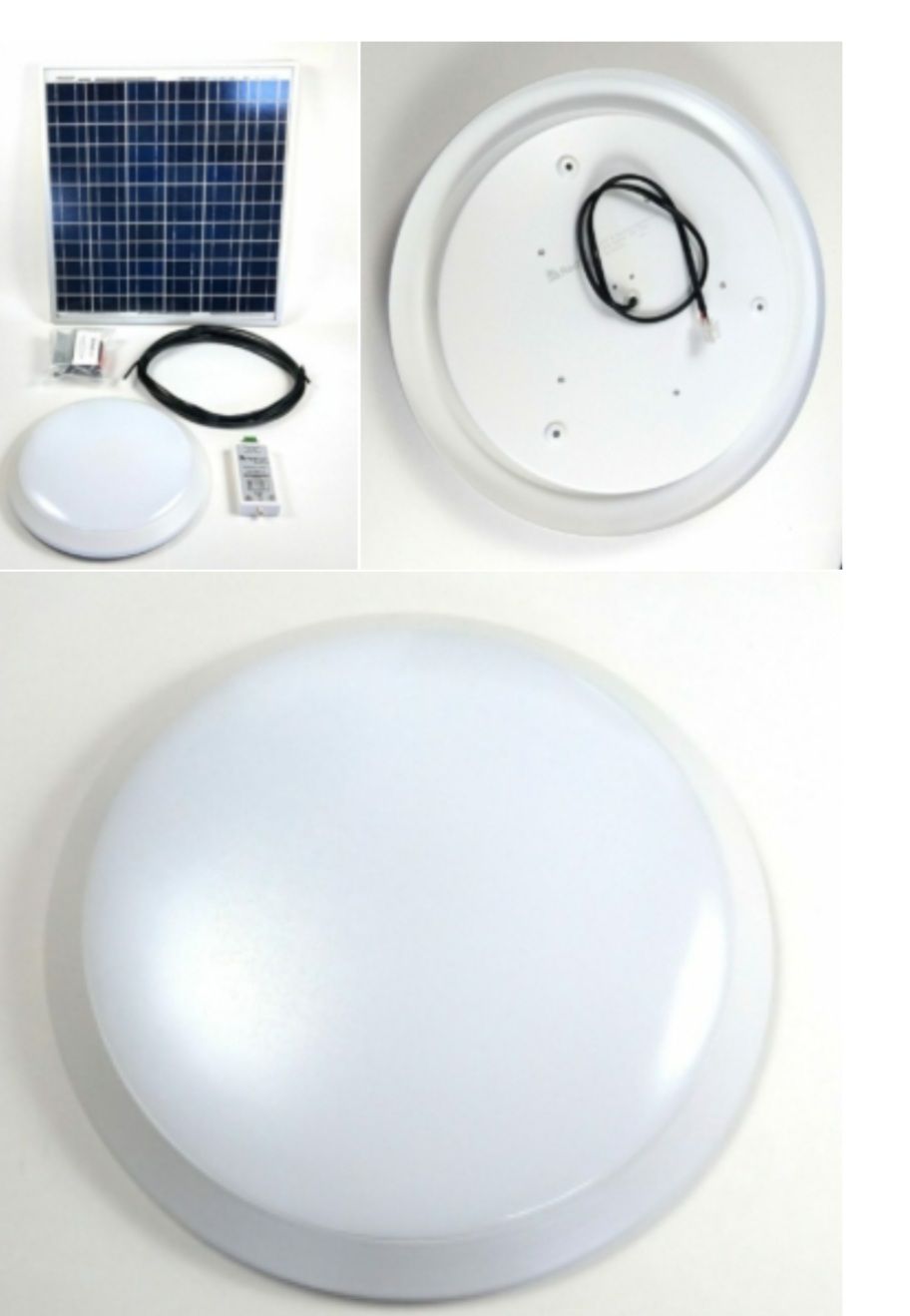 Solarno Led Svetlo 20W plafonjera lampa solarni panel