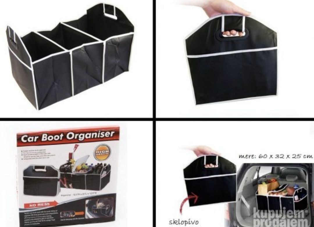 Sklopljivi organizer za auto - Sklopljivi organizer za auto