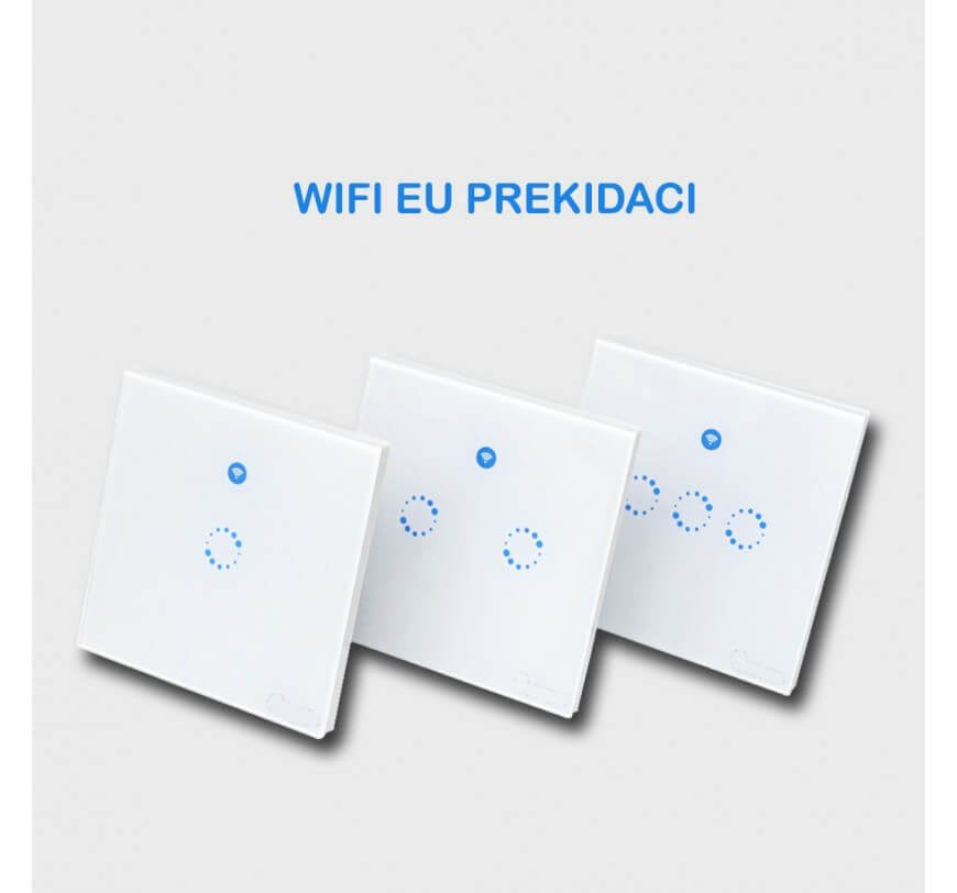 Wifi pametni prekidač 3 tastera ugradni - Wifi pametni prekidač 3 tastera ugradni