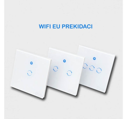 Wifi pametni prekidač 3 tastera ugradni - Wifi pametni prekidač 3 tastera ugradni