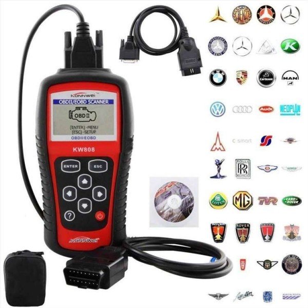 Autodijagnostika AUTO DIJAGNOSTIKA OBD 2  Konnwei KW808 - Autodijagnostika AUTO DIJAGNOSTIKA OBD 2  Konnwei KW808