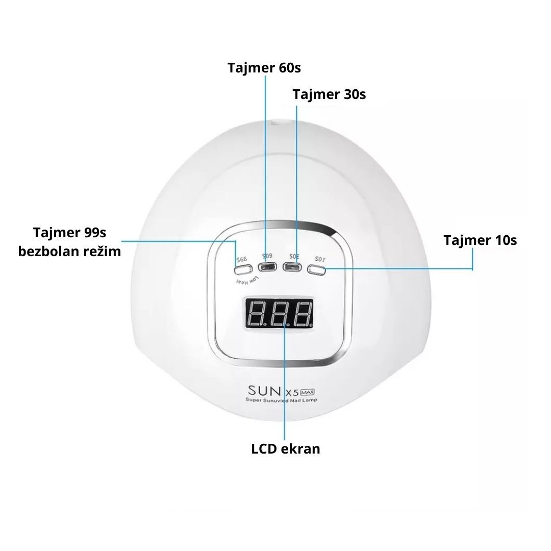 SUN X5 max /lampa za nokte