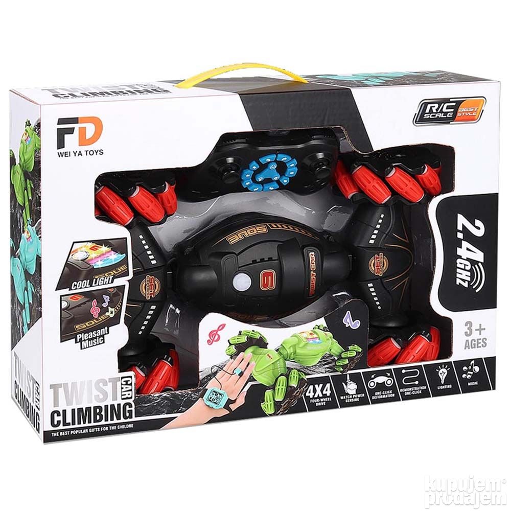 Twist Climbing Car RC Plava - Twist Climbing Car RC Plava