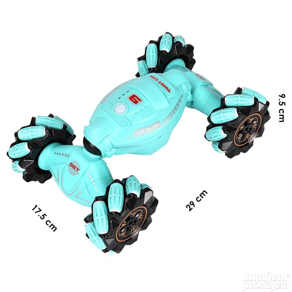 Twist Climbing Car RC Plava - Twist Climbing Car RC Plava