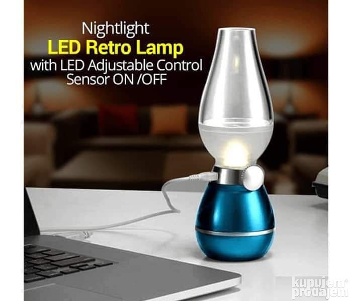 Retro fenjer lampa LED nocna lampa - Retro fenjer lampa LED nocna lampa