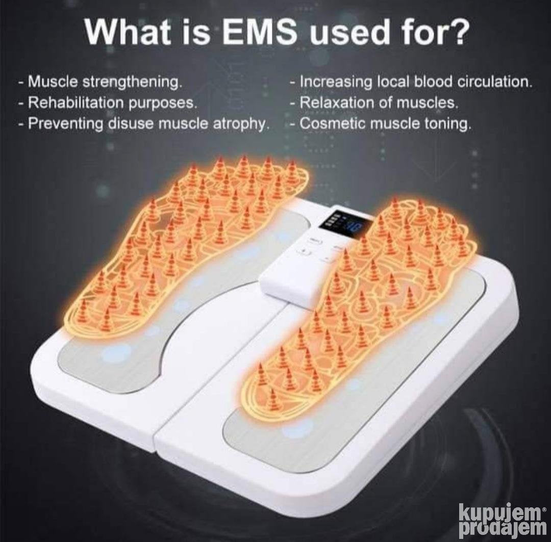 Masazer za stopala EMS Masazer za stimulaciju misica - Masazer za stopala EMS Masazer za stimulaciju misica