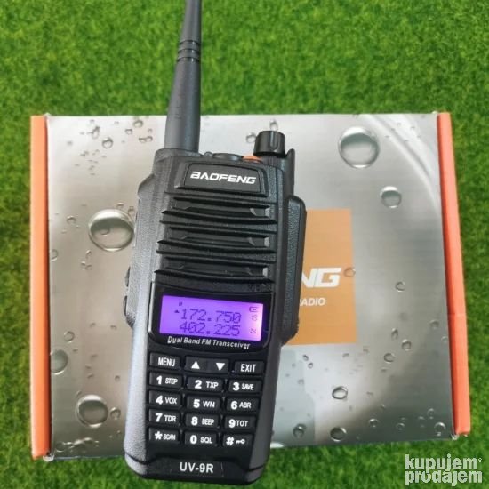 Vodoorporan Toki Voki Baofeng UV-9R radio stanica