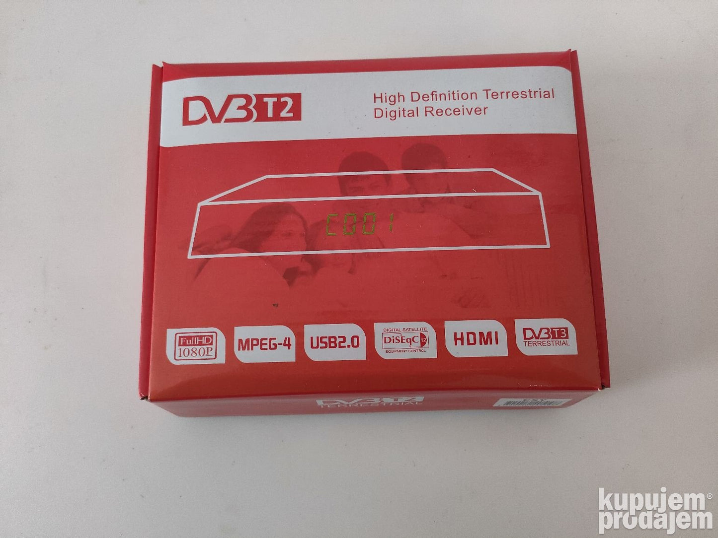 Set Top TV Box DV3T2 QW