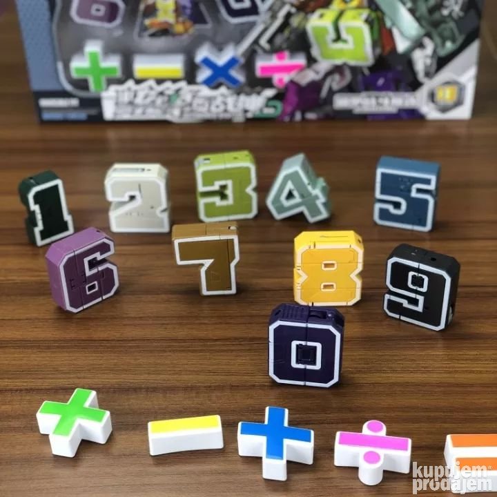 Transformers robot sa brojevima - Transformers robot sa brojevima