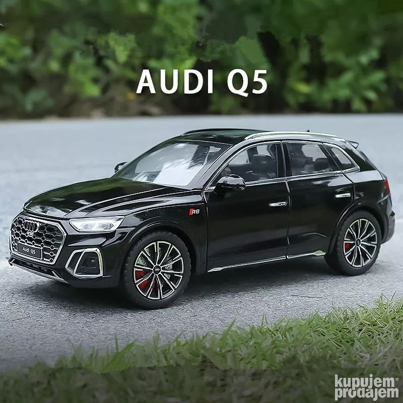 Audi Q5 Diecast 1/24 Crna - Audi Q5 Diecast 1/24 Crna