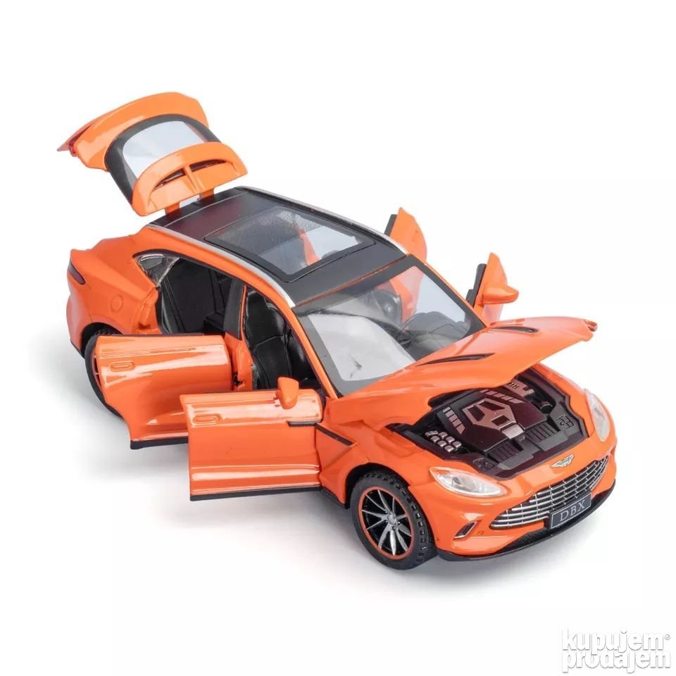 Aston Martin DBX Suv 1/32 Orange - Aston Martin DBX Suv 1/32 Orange