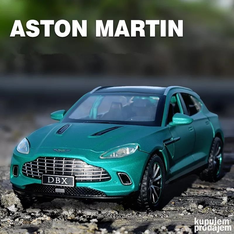 Aston Martin DBX 1/32 Zelena - Aston Martin DBX 1/32 Zelena