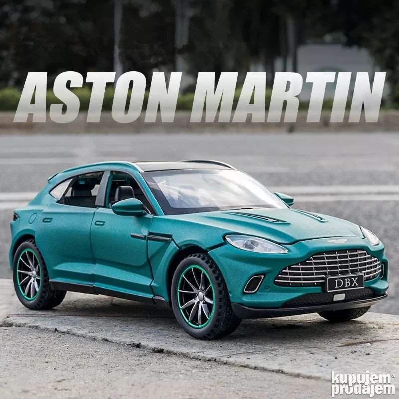 Aston Martin DBX 1/32 Zelena - Aston Martin DBX 1/32 Zelena