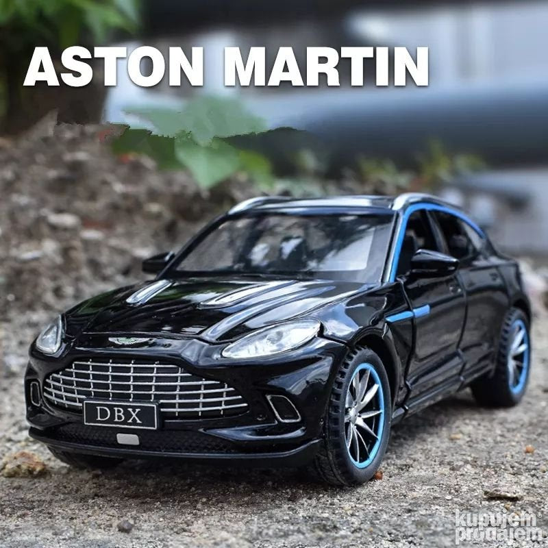 Aston Martin DBX 1/32 Crna - Aston Martin DBX 1/32 Crna