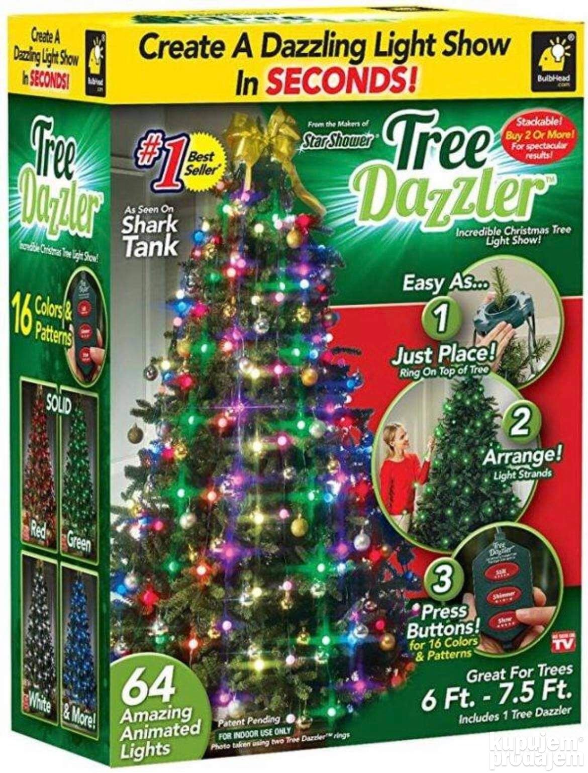 Sijalice za jelku Lampice za jelku Obuci Jelku TREE DAZZLER - Sijalice za jelku Lampice za jelku Obuci Jelku TREE DAZZLER