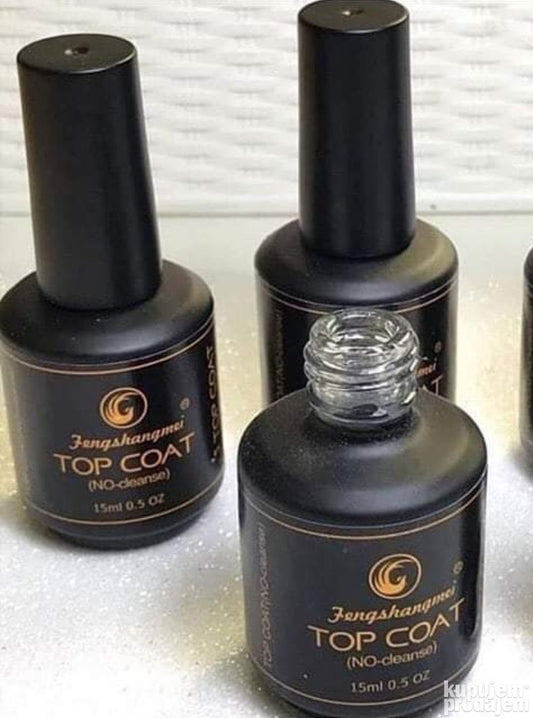 Završni sjaj za nokte TOP COAT 15ml NOVO QW