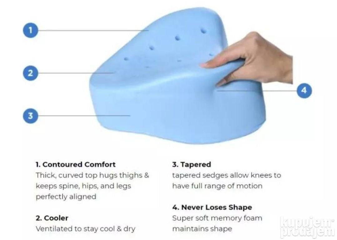 Jastuk za noge Ortopedski Jastuk za kolena  kukove - Jastuk za noge Ortopedski Jastuk za kolena  kukove