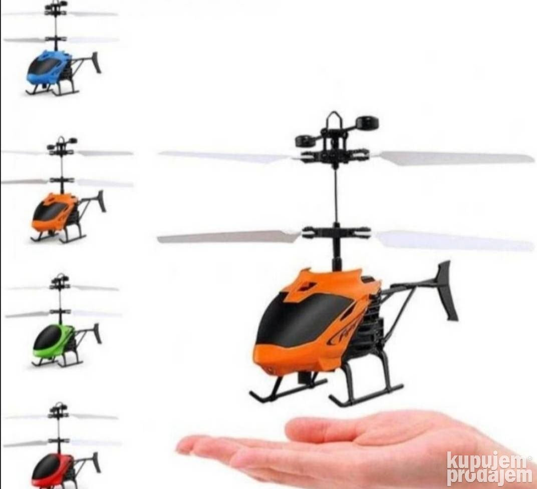 Helikopter na senzor - dodir dlana