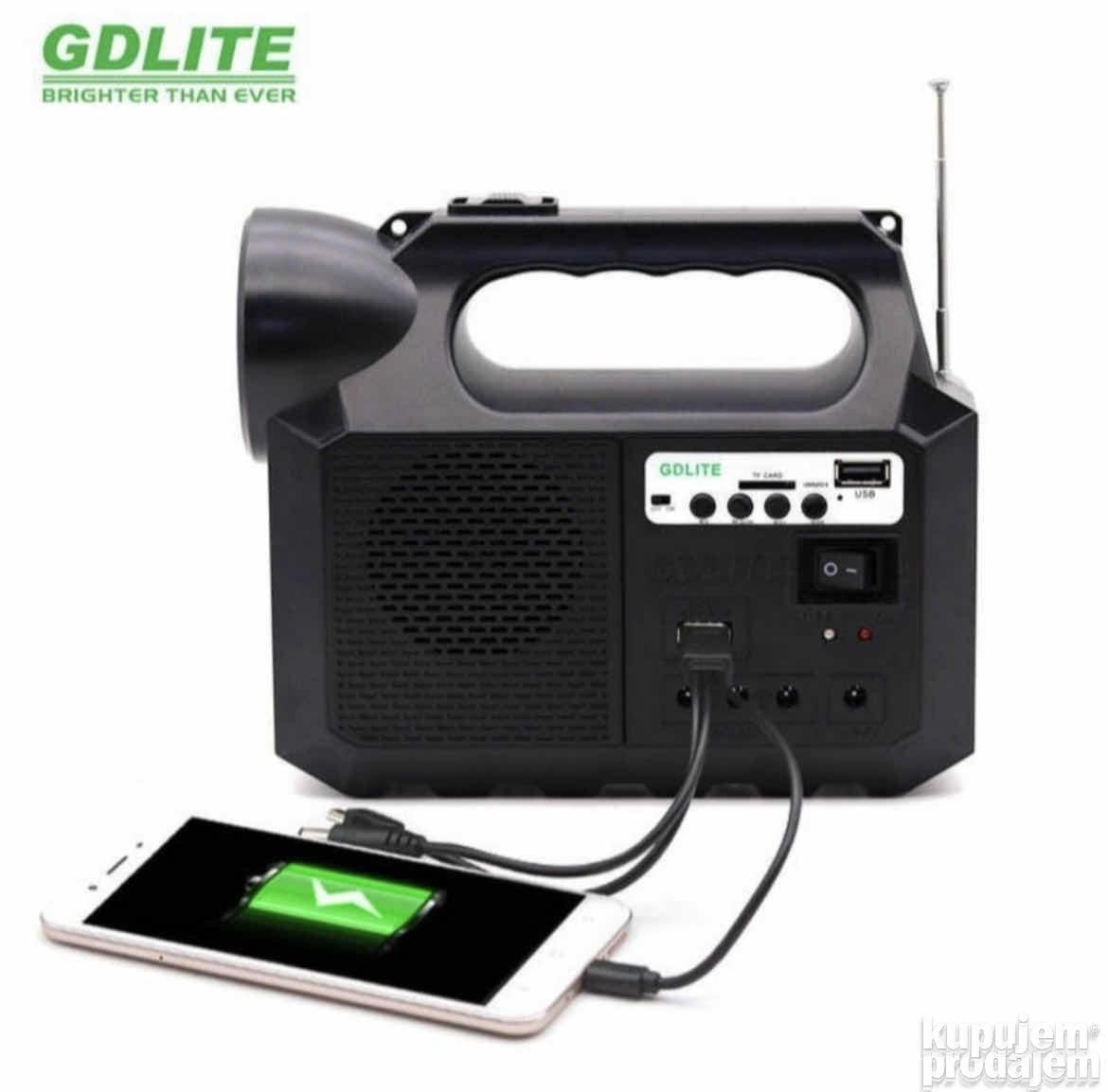 Solarni sistem Radio Bluetooth Solarna rasveta Punjač - Solarni sistem Radio Bluetooth Solarna rasveta Punjač