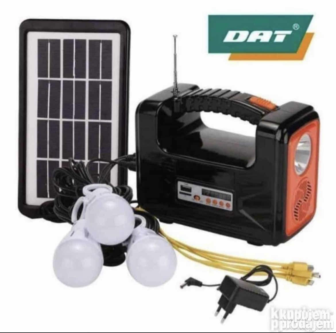 Solarni sistem Dat Solarne lampe Radio Bluetooth - Solarni sistem Dat Solarne lampe Radio Bluetooth