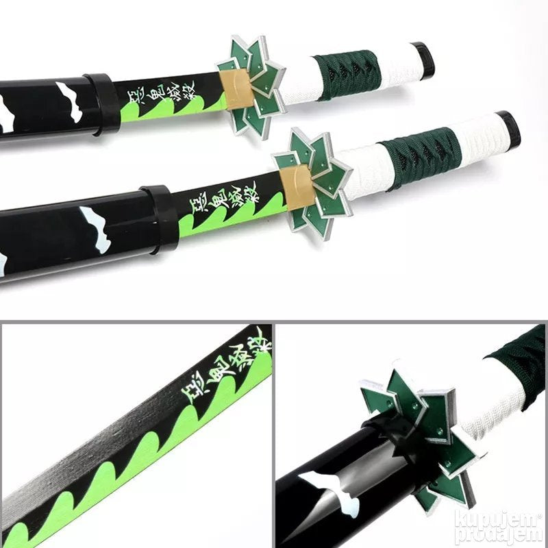 Ukrasna katana sa stalkom Delux mod 5 - Ukrasna katana sa stalkom Delux mod 5