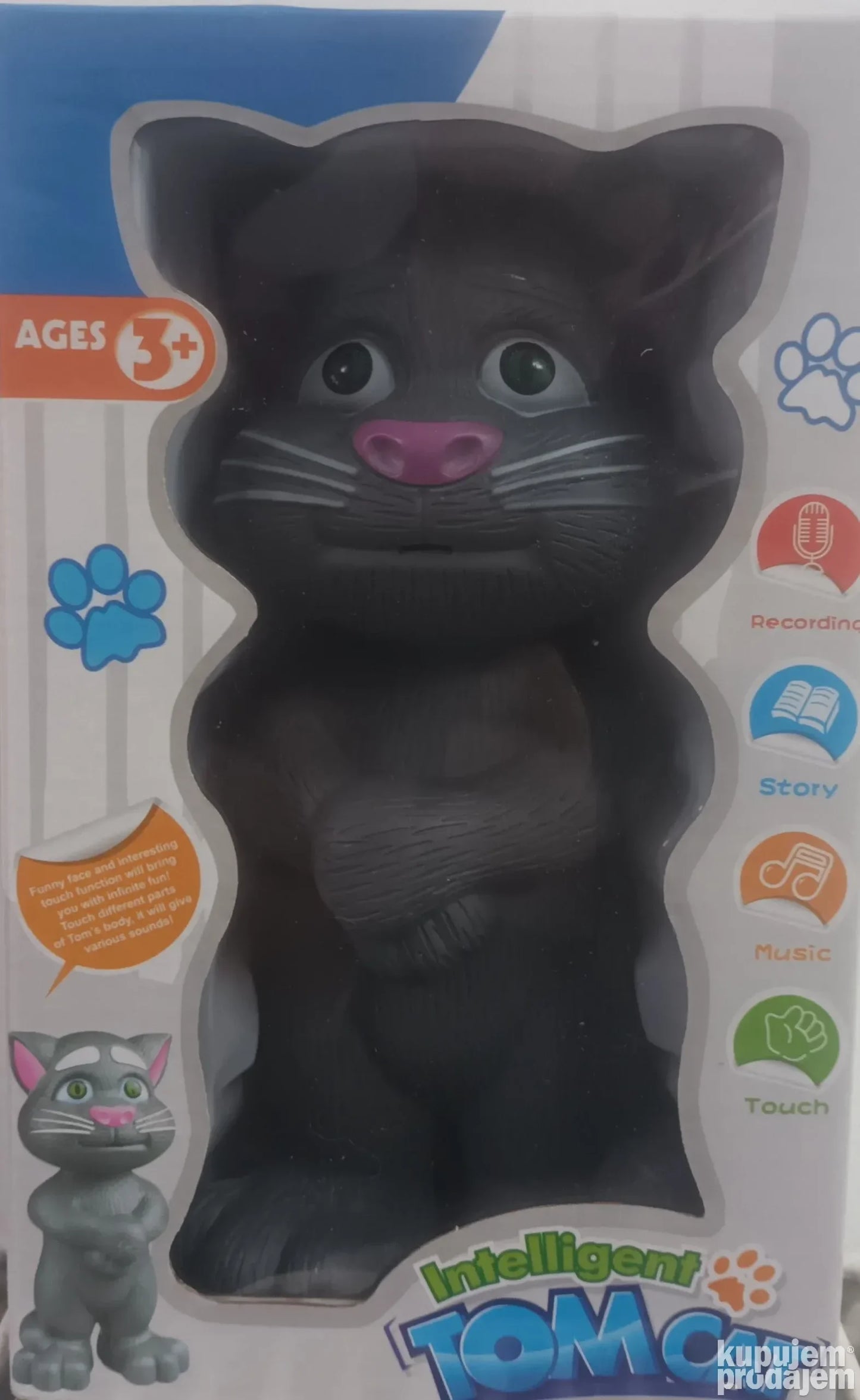 Talking Tom igračka  Mačka koja priča QW