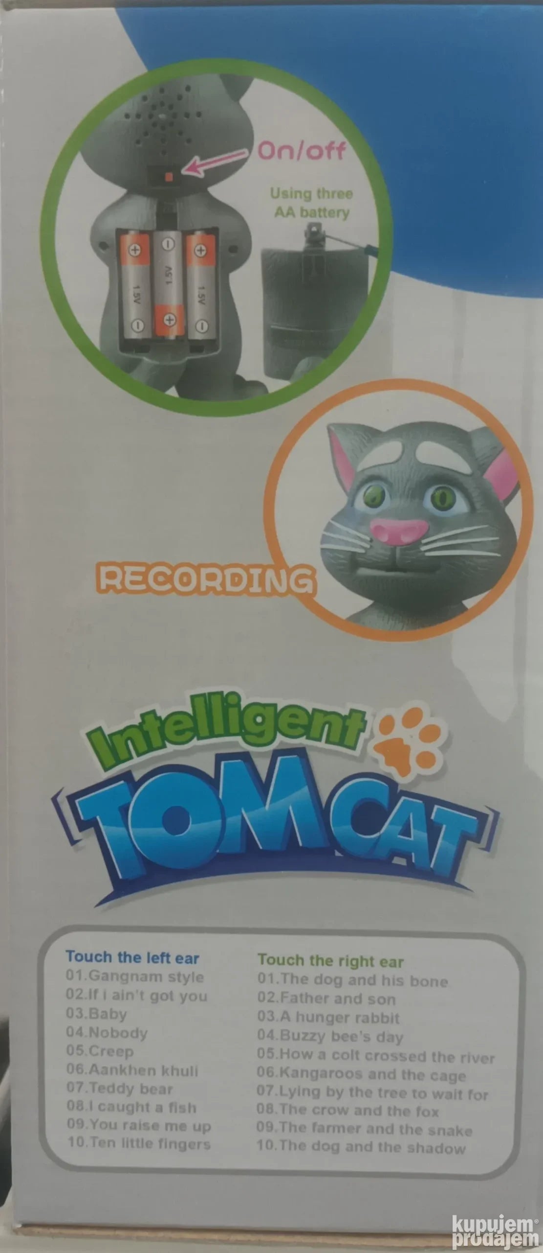 Talking Tom igračka  Mačka koja priča QW