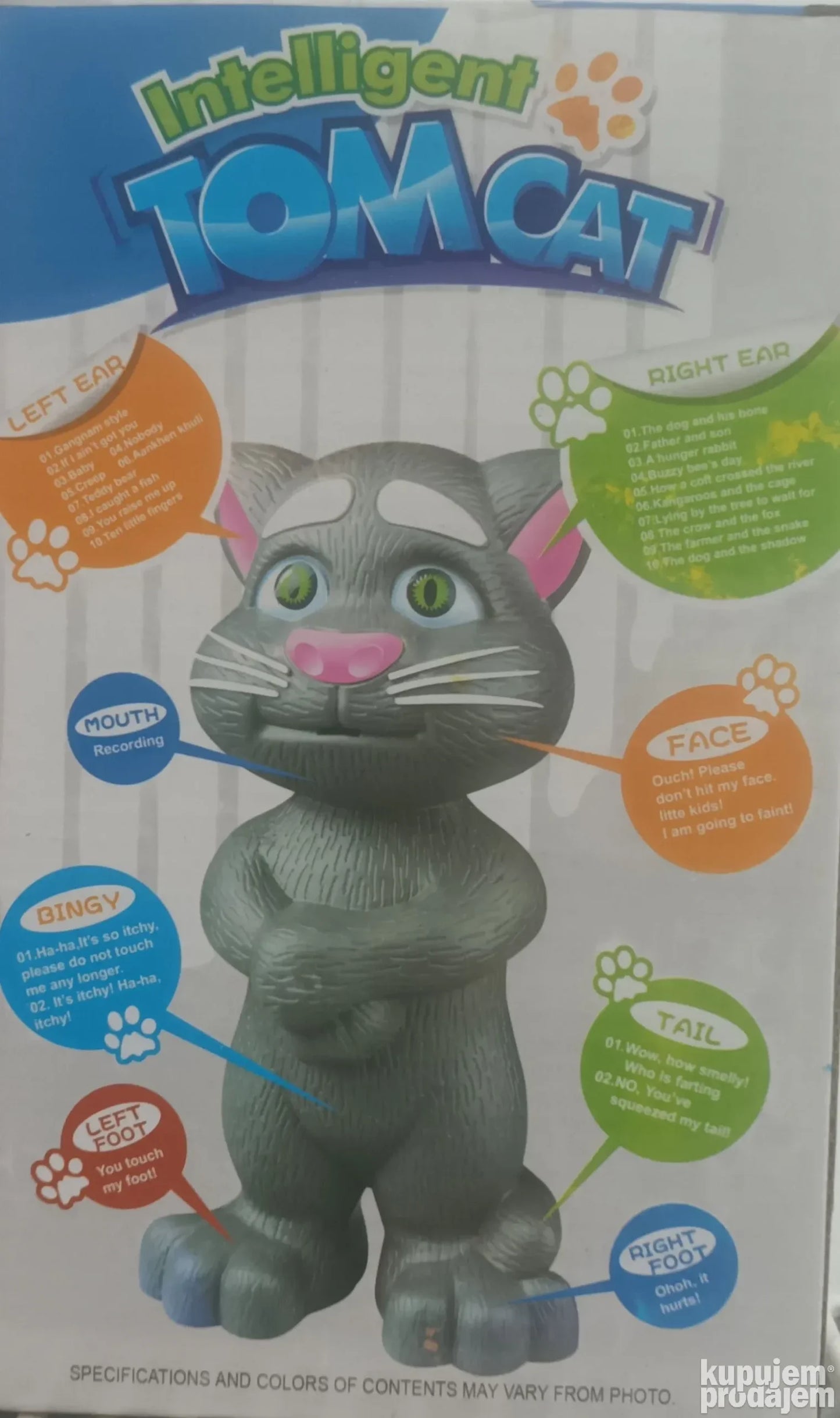 Talking Tom igračka  Mačka koja priča QW