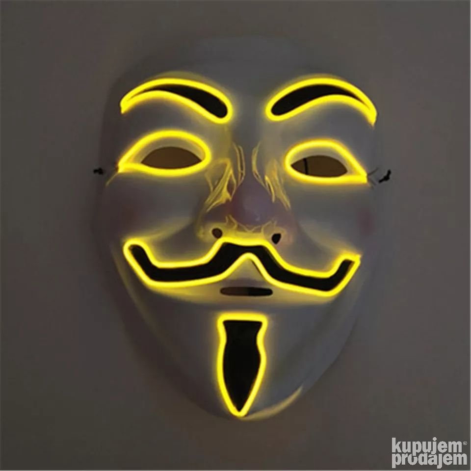 Anonymous Svetleće Maske - Anonymous Svetleće Maske