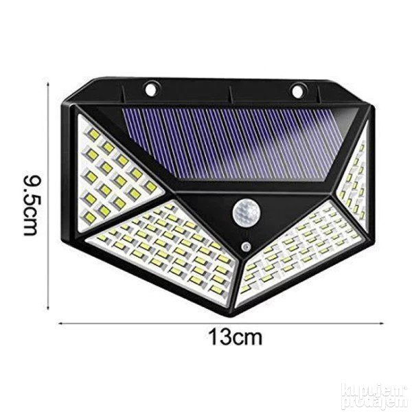 Solarna LED lampa - 100 COB - IP65 vodootporna/Solarna Lampa - Solarna LED lampa - 100 COB - IP65 vodootporna/Solarna Lampa