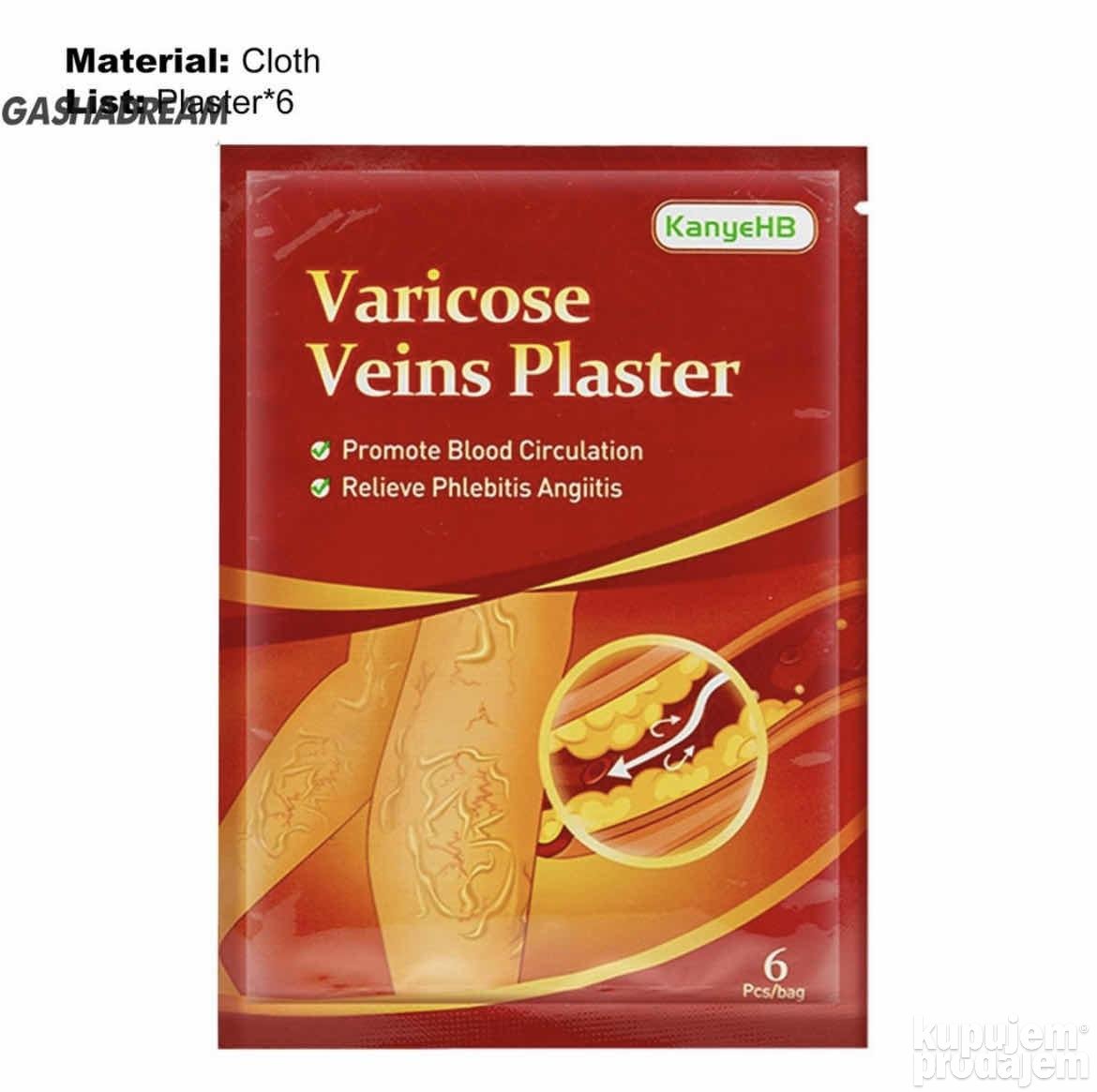 Flasteri za vene Flasteri za proširene vene 12 komada - Flasteri za vene Flasteri za proširene vene 12 komada