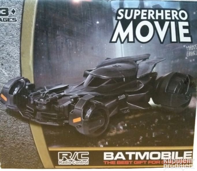 Auto Batman- Batmobile na daljinski upravljac