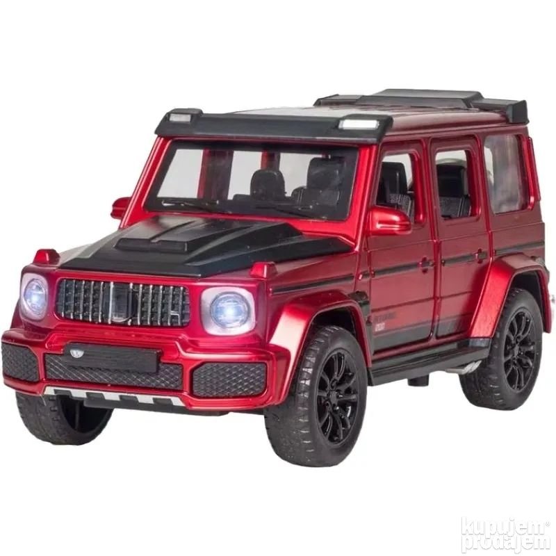 Mercedes Benz G700 Barabus Crveni 1/32