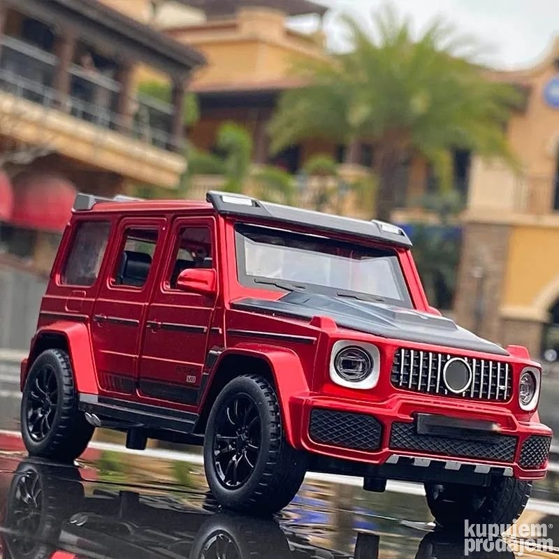 Mercedes Benz G700 Barabus Crveni 1/32