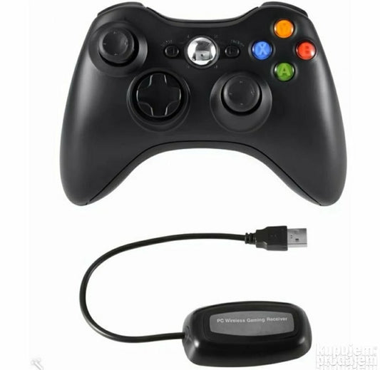 Wireless PRC crni Xbox 360 crni kontroler