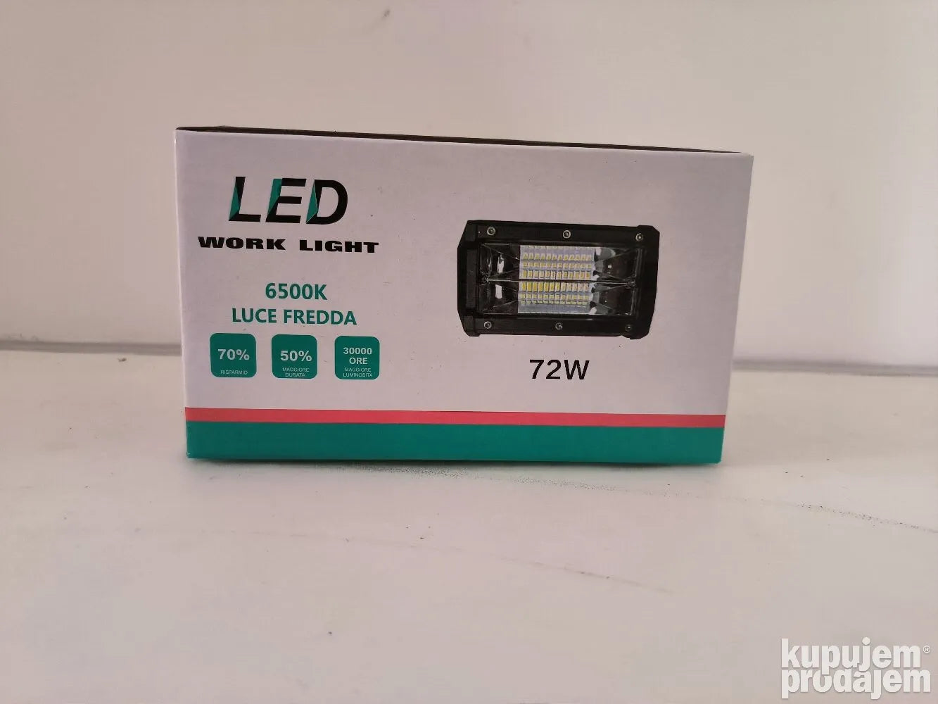 LED radni far 72W za traktor kombajn auto QW