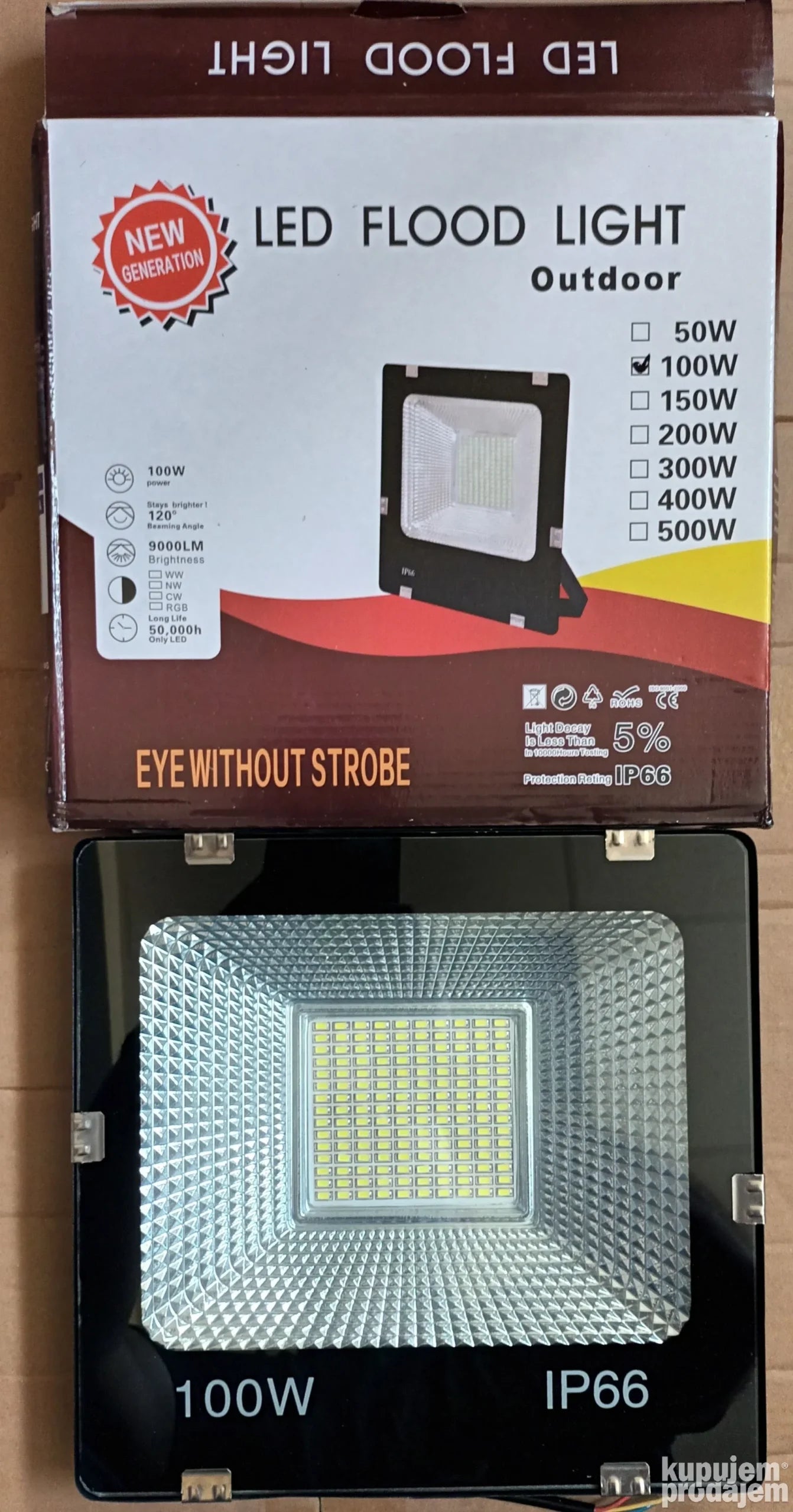 LED reflektor 300W QW