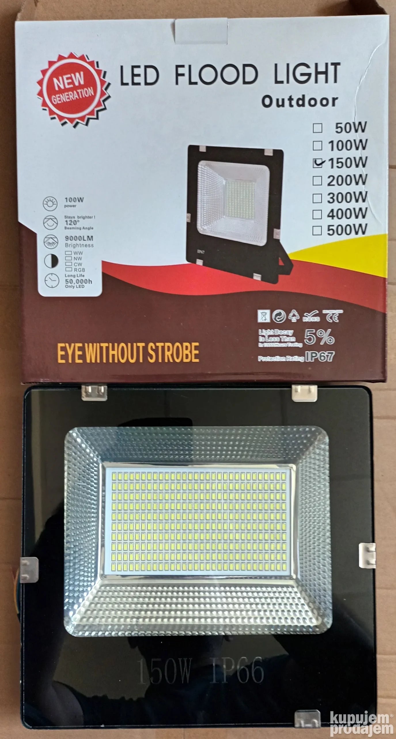 LED reflektor 300W QW